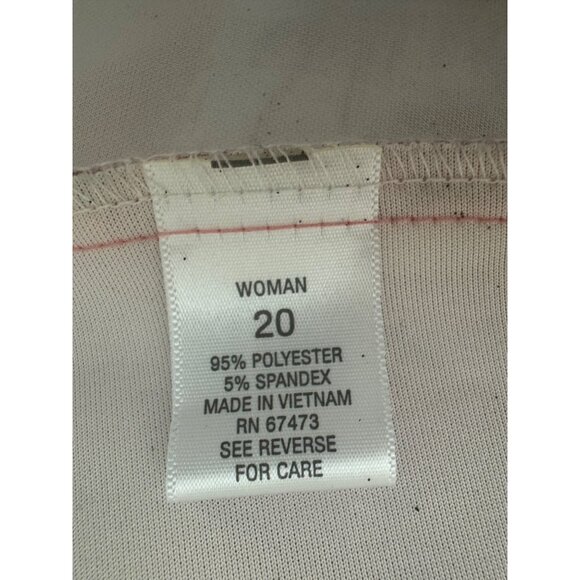 Roz & Ali Coral Floral Print Scuba Fit & Flare Dress w/ Pockets Size 20W 2X Plus - Picture 8 of 9